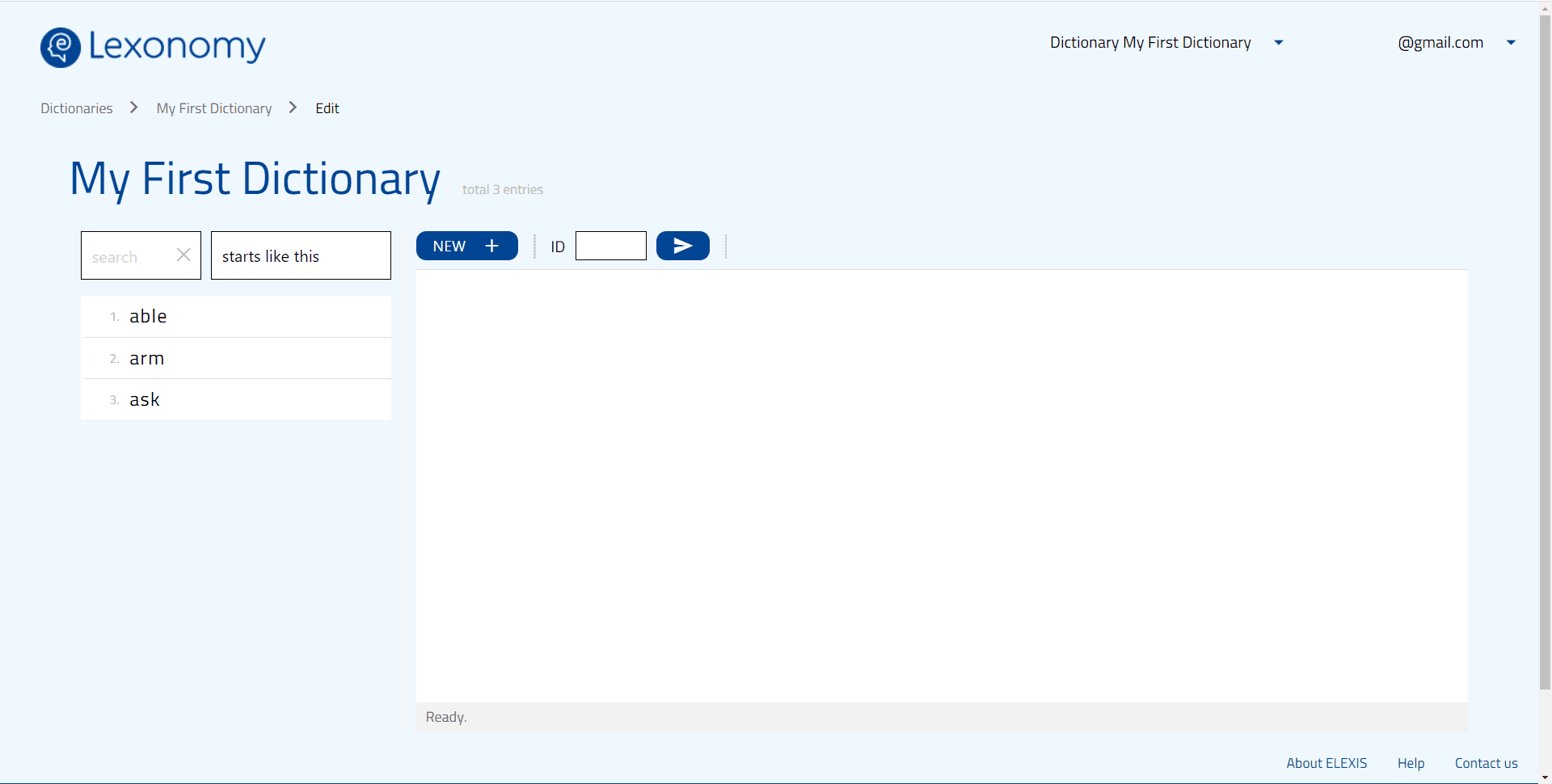 Lexonomy Dictionary Lexonomy: Mastering the ELEXIS Dictionary Writing System | DARIAH-Campus