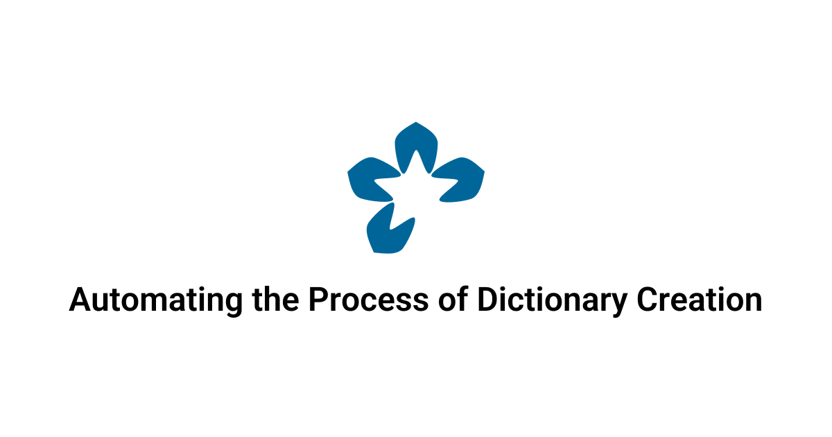 Automating the Process of Dictionary Creation | DARIAH-Campus